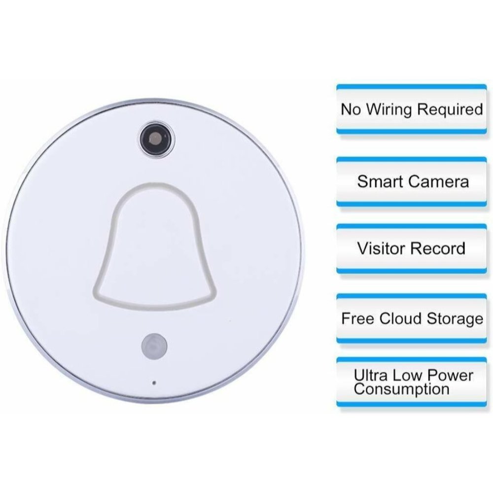 USA DEALS NOW WiFi Doorbell With Camera Wireless Doorbell RF Receiver Chime